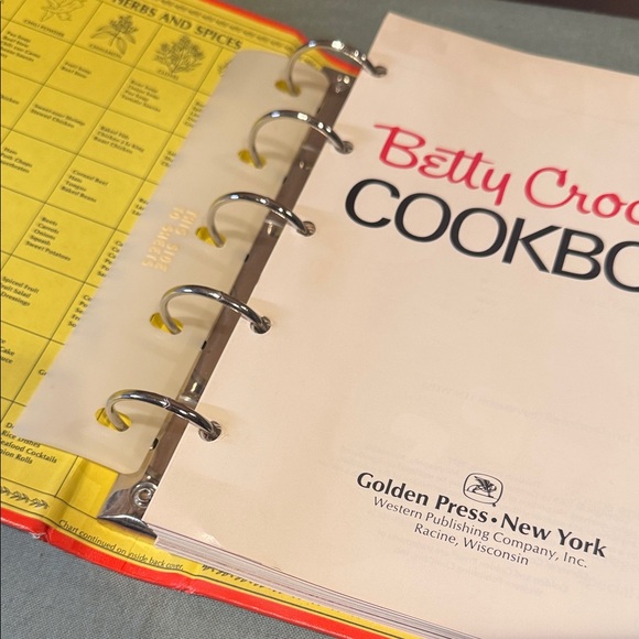 Vintage Betty Crocker's Cookbook 1977 - Picture 4 of 5